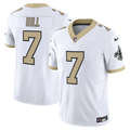 Taysom Hill #7 New Orleans Saints White Vapor F.U.S.E. Limited Jersey