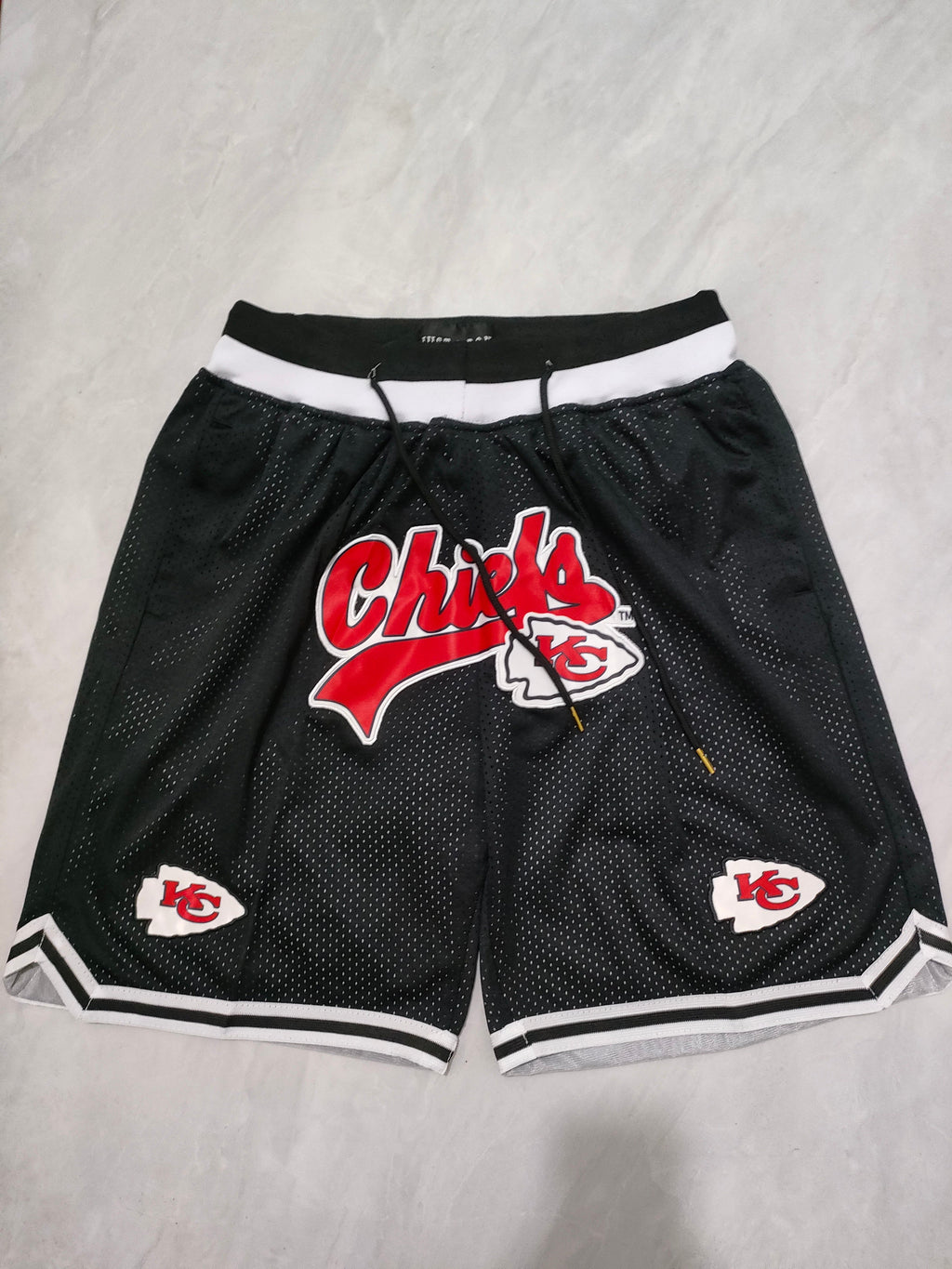 Kansas City Chiefs Black Pocket Shorts