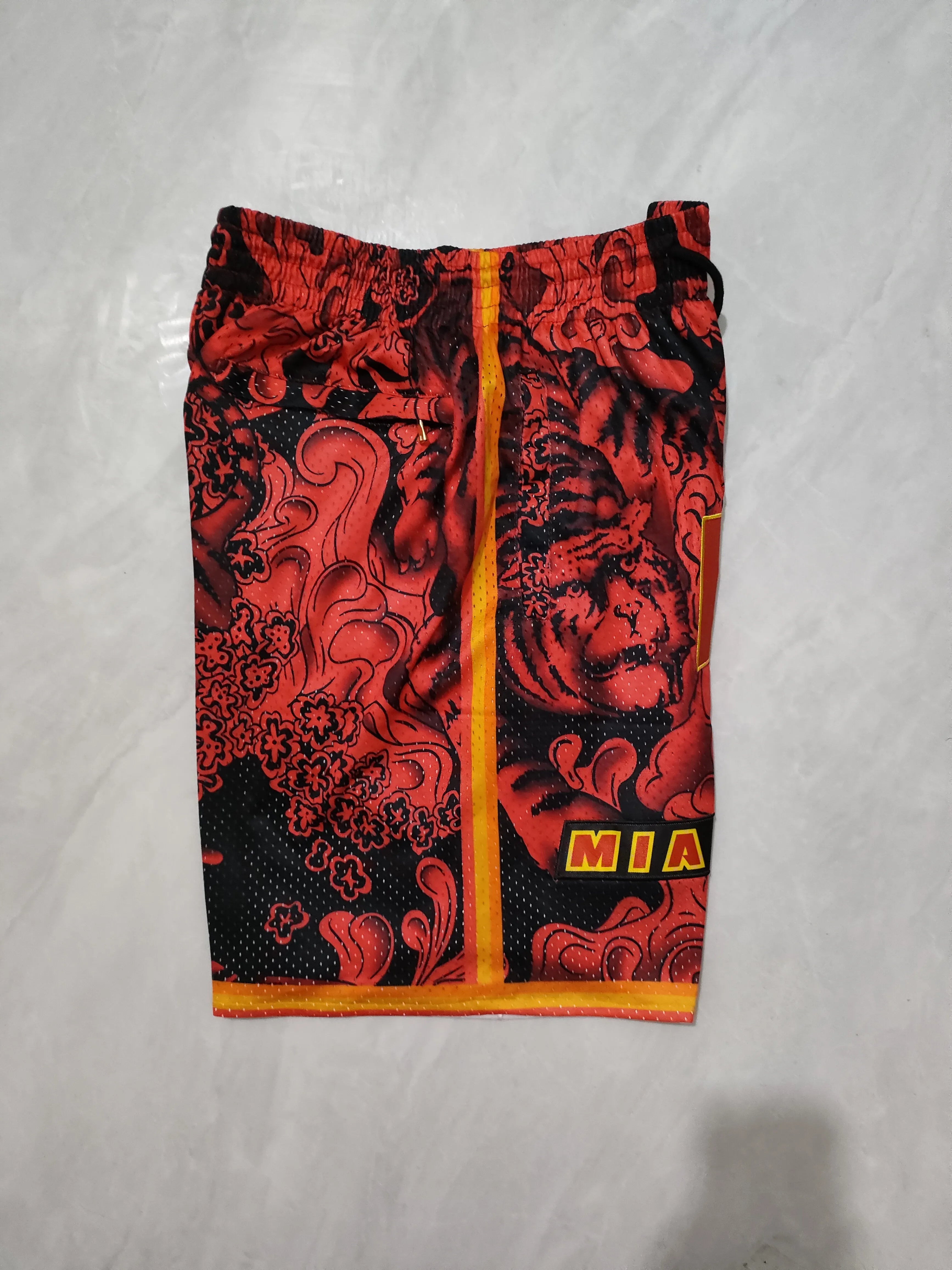 Miami Heat Red Pocket Pants