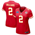 Joshua Williams Kansas City Chiefs Nike Women's Super Bowl LVII Game Jersey - Red