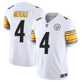 DK Metcalf #4 Pittsburgh Steelers White Game Jersey