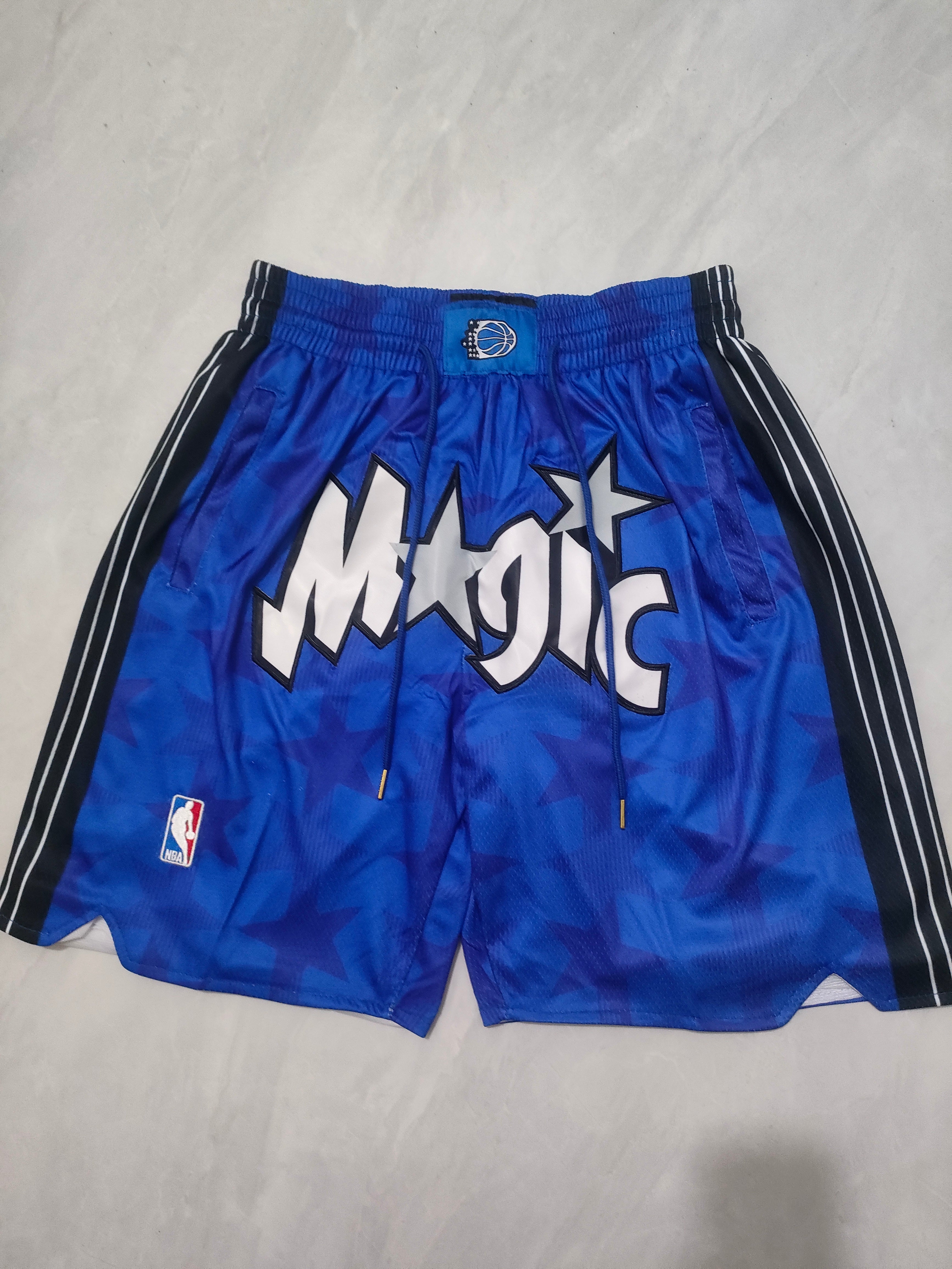 Orlando Magic Blue Dark Star Pocket Shorts