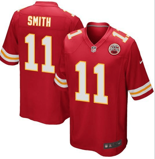 Alex Smith Kansas City Chiefs Men's Jersey - Red