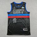 Detroit Pistons Cade Cunningham #2 City Edition Swingman Jersey — Embroidered
