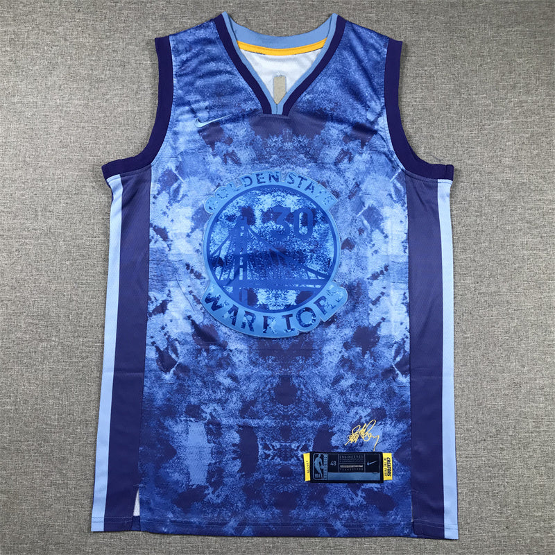 Golden State Warriors Stephen Curry #30 City Edition Swingman Jersey - Embroidered