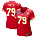 Donovan Smith Kansas City Chiefs Women's Super Bowl LVII Game Jersey - Red