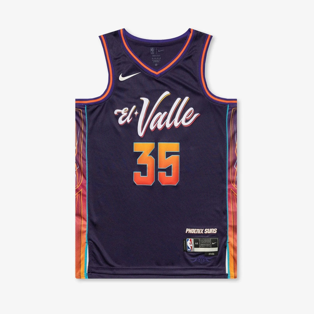 Kevin Durant Phoenix Suns 2024 City Edition Swingman Jersey - Purple