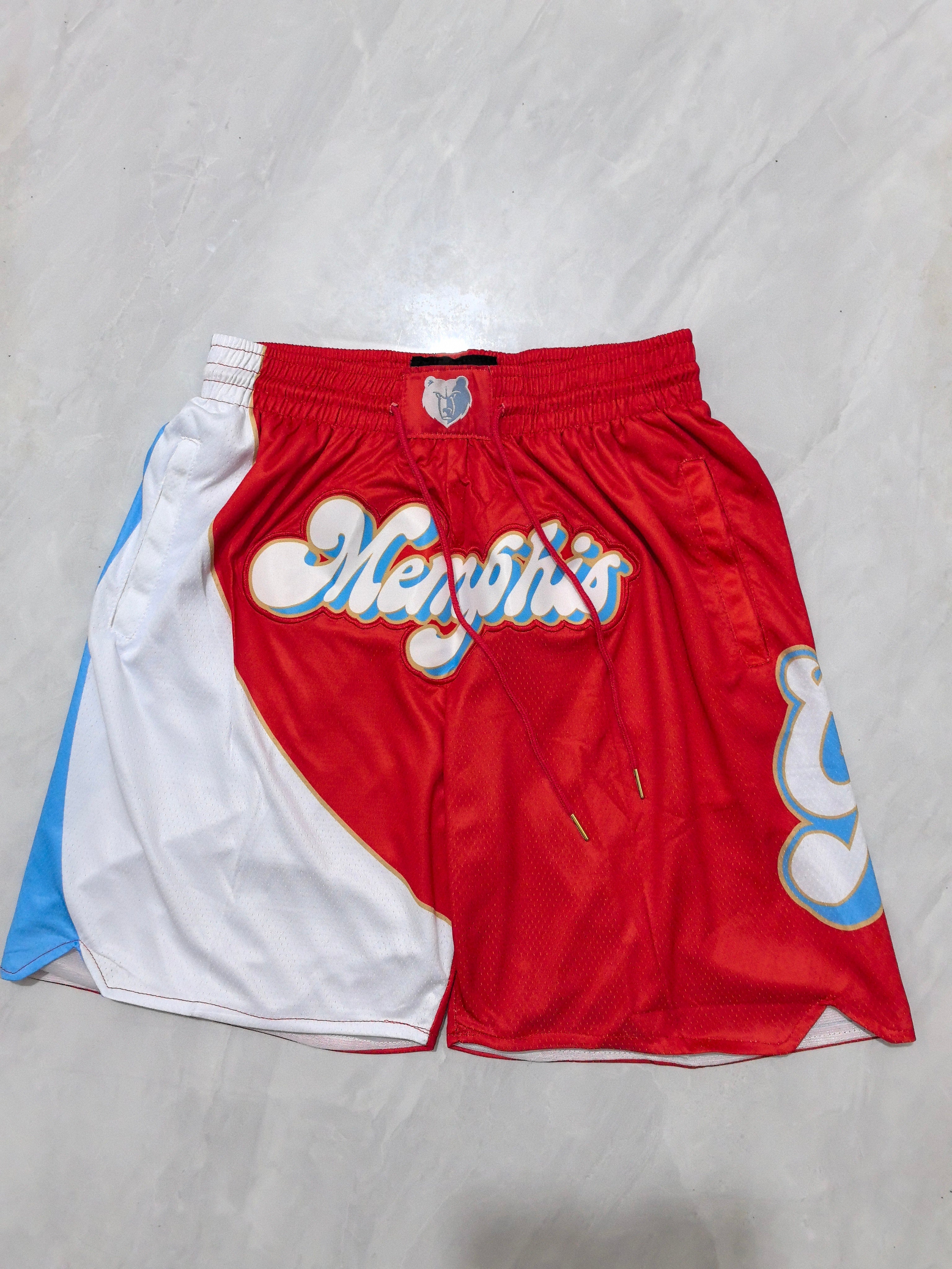 Memphis Grizzlies 2025 Red City Edition Pocket Shorts