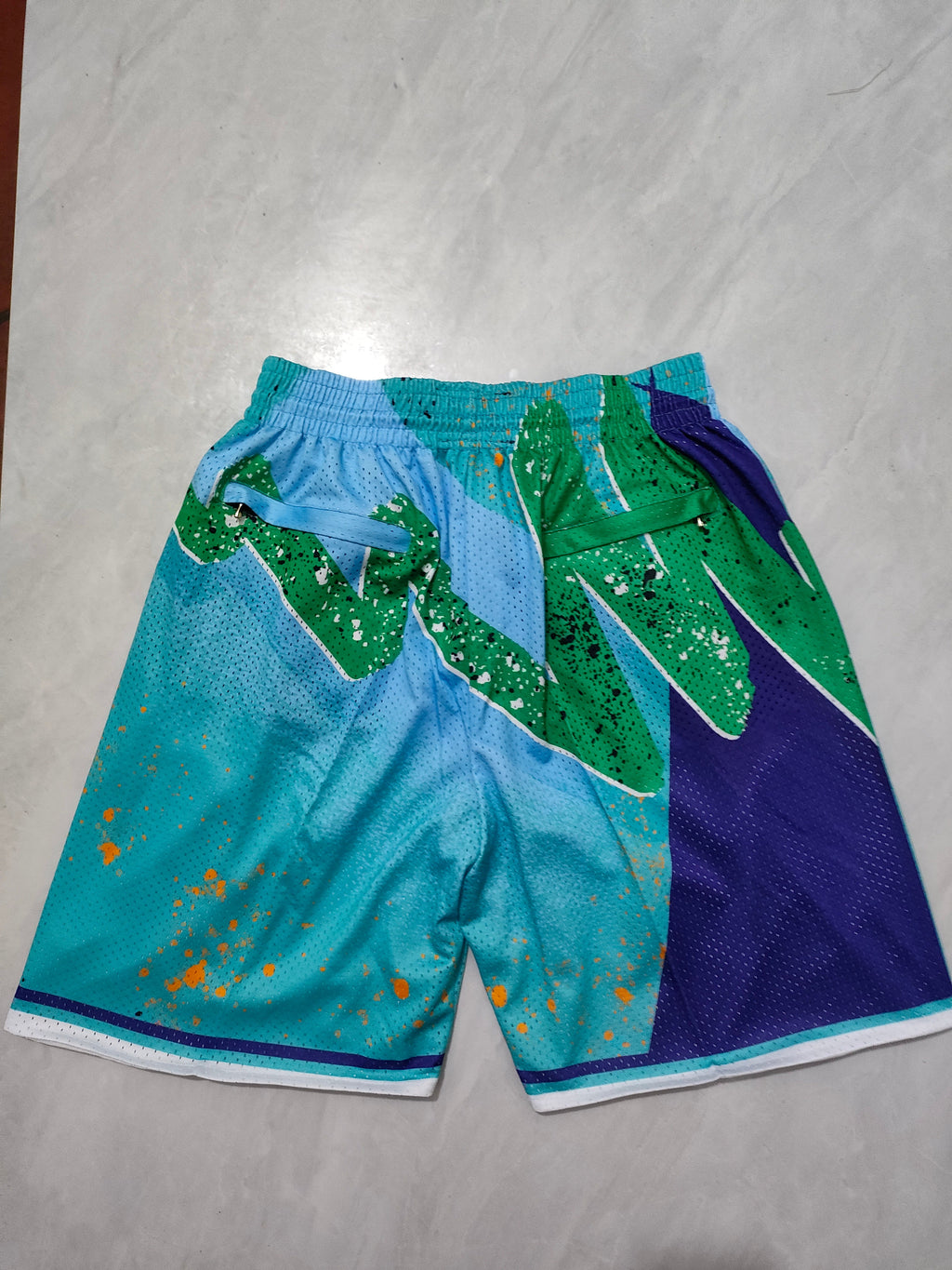 Charlotte Hornets Blue Swingman Pocket Shorts
