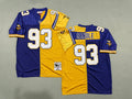 Mens John Randle#93 Minnesota Vikings Vintage Throwback Jersey