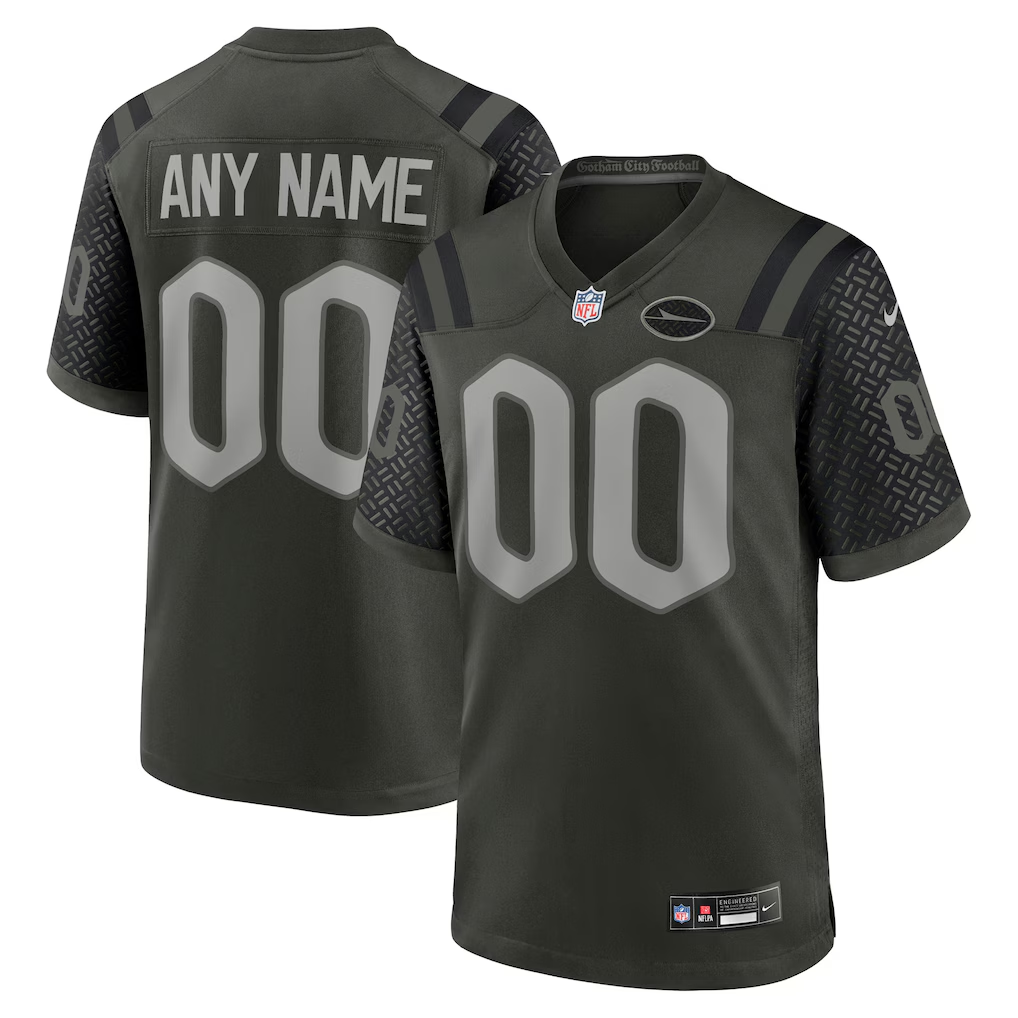 Custom New York Jets 2025 Rivalries Collection Game Jersey