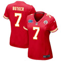 Harrison Butker Kansas City Chiefs  Women's Super Bowl LVII Game Jersey - Red
