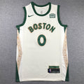 Jayson Tatum Boston Celtics #0 2024 City Edition Swingman Jersey — Embroidered