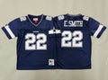 Youth Emmitt Smith  #22 Dallas Cowboys Navy Vintage Throwback Jersey