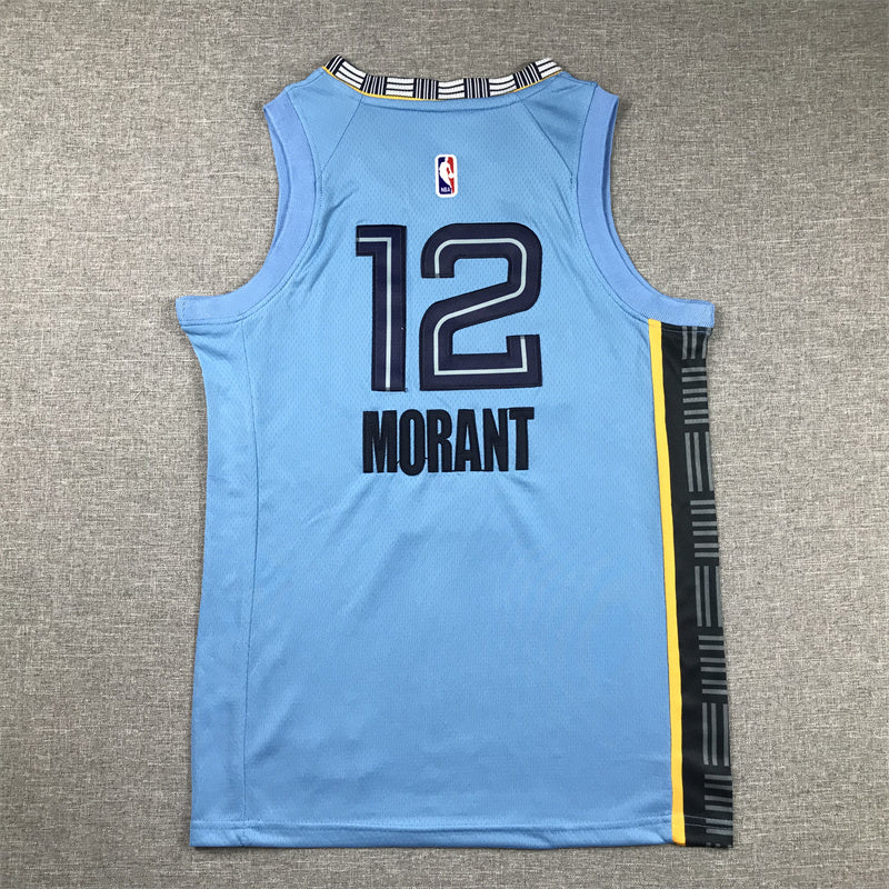 Youth Ja Morant Memphis Grizzlies #12 Statement Edition Embroidered  Jersey