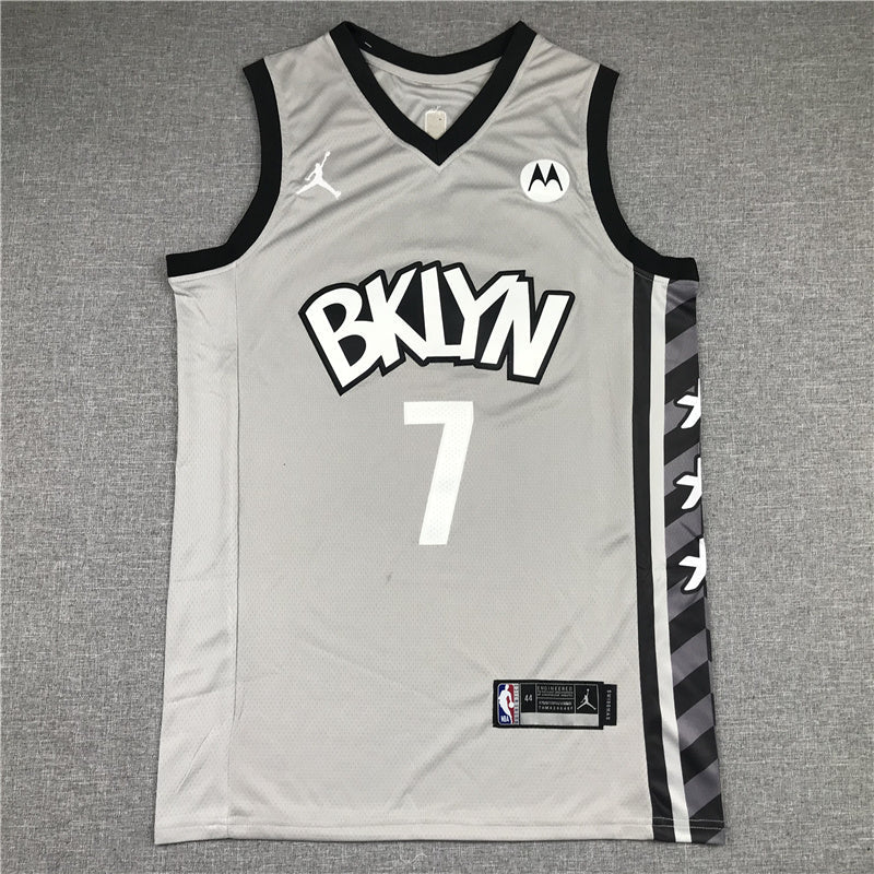 Brooklyn Nets Kevin Durant #7 City Edition - Embroidered Jersey