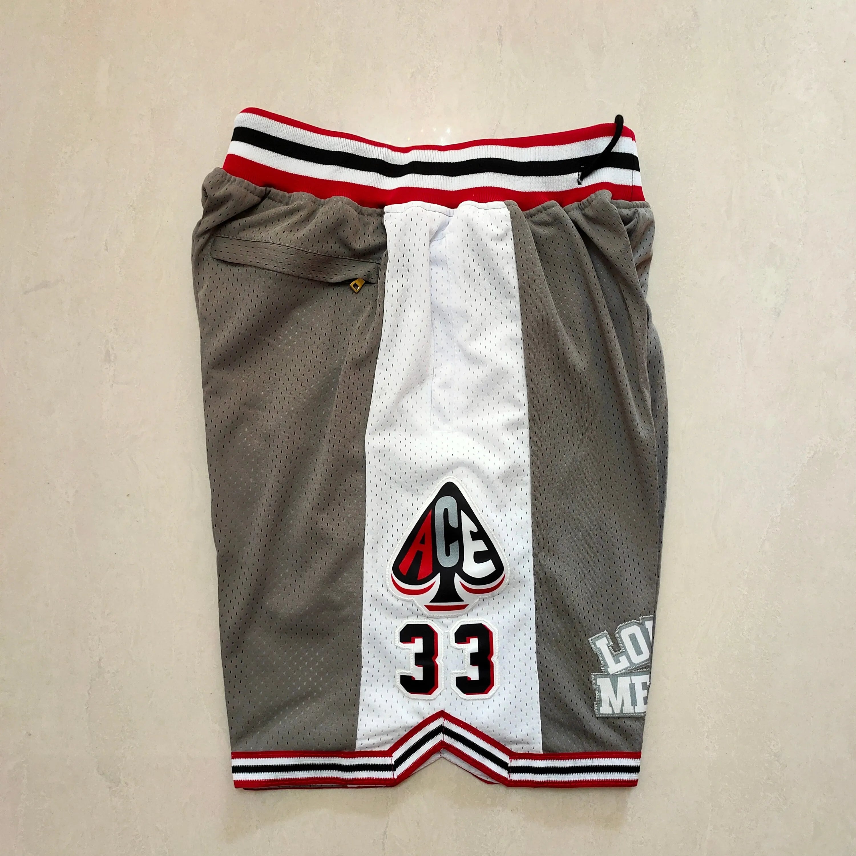 Los Angeles Lakers Kobe Bryant Gray Pocket Pants