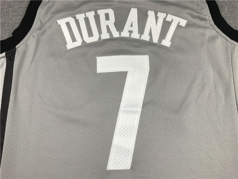 Brooklyn Nets Kevin Durant #7 City Edition - Embroidered Jersey