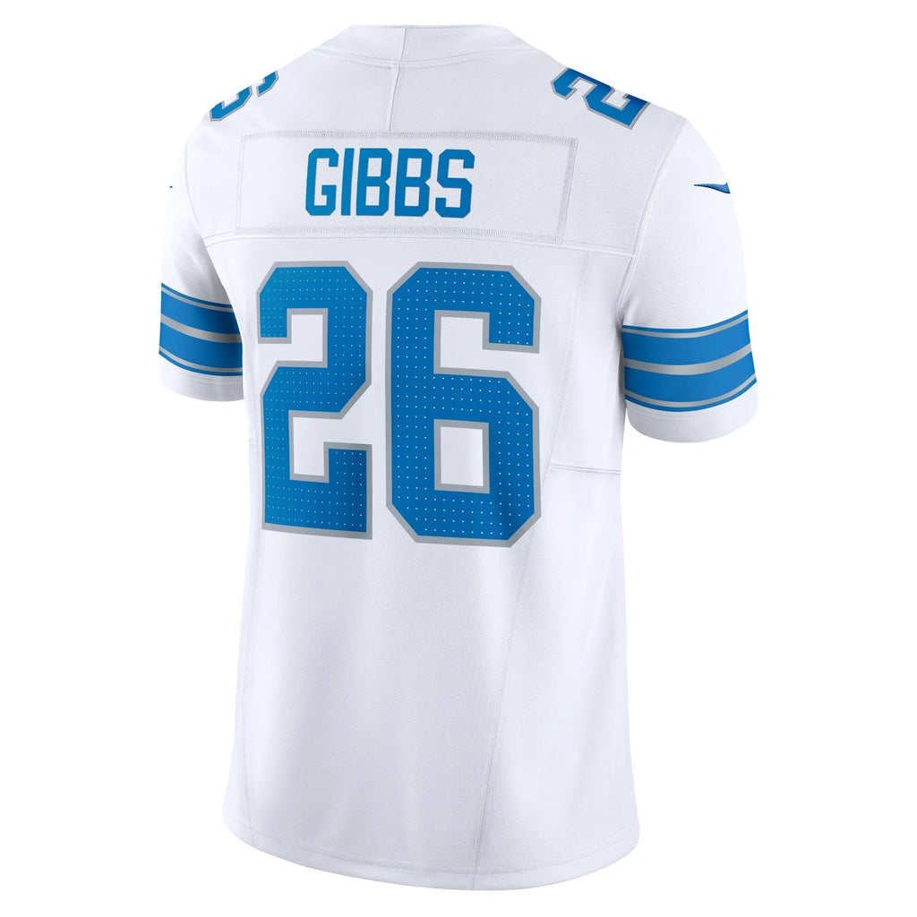 Jahmyr Gibbs Detroit Lions  Vapor F.U.S.E. Limited Jersey - White