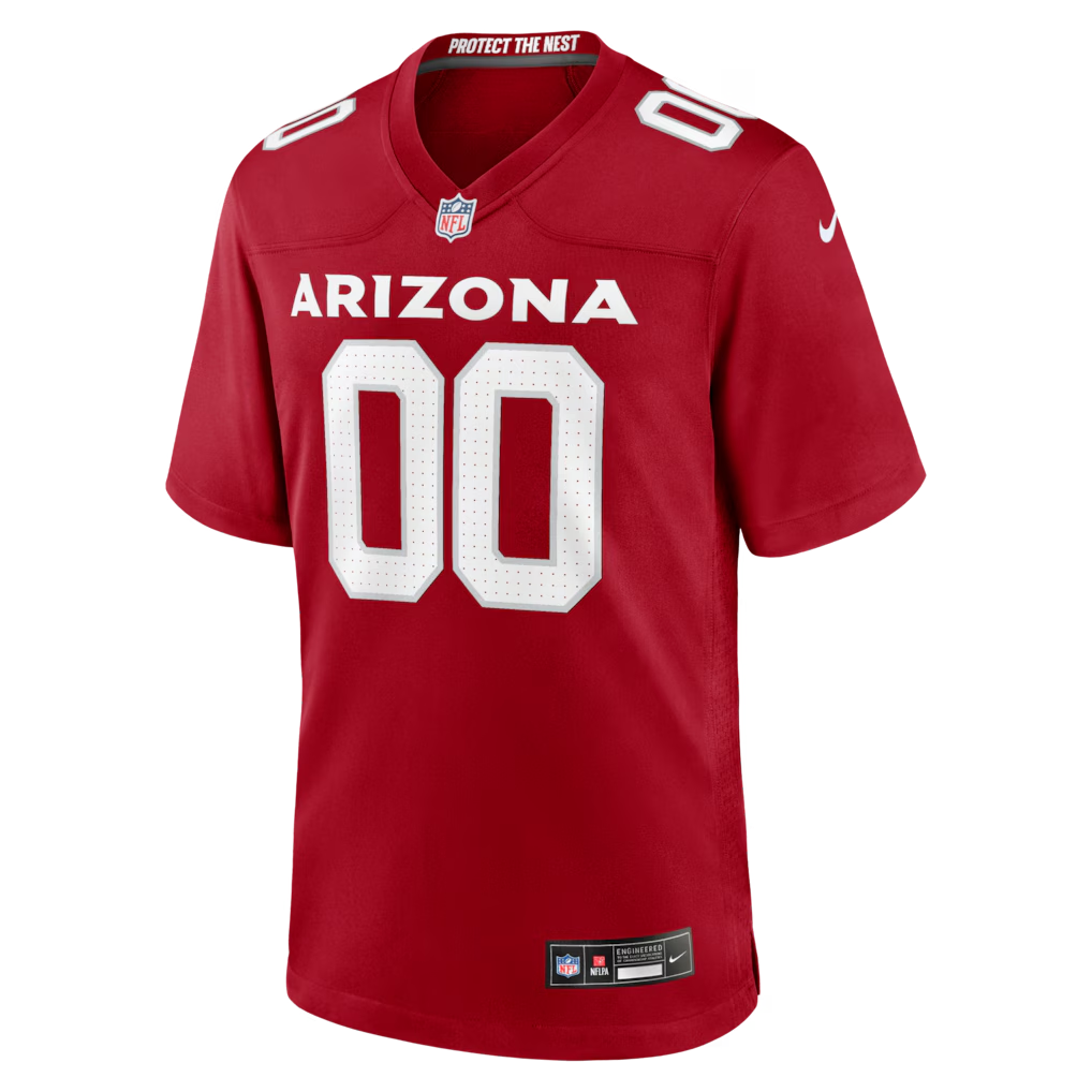 Custom Arizona Cardinals Red Game Jersey