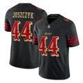 Kyle Juszczyk #44 San Francisco 49ers Black 2025 Rivalries Collection Game Limited Jersey