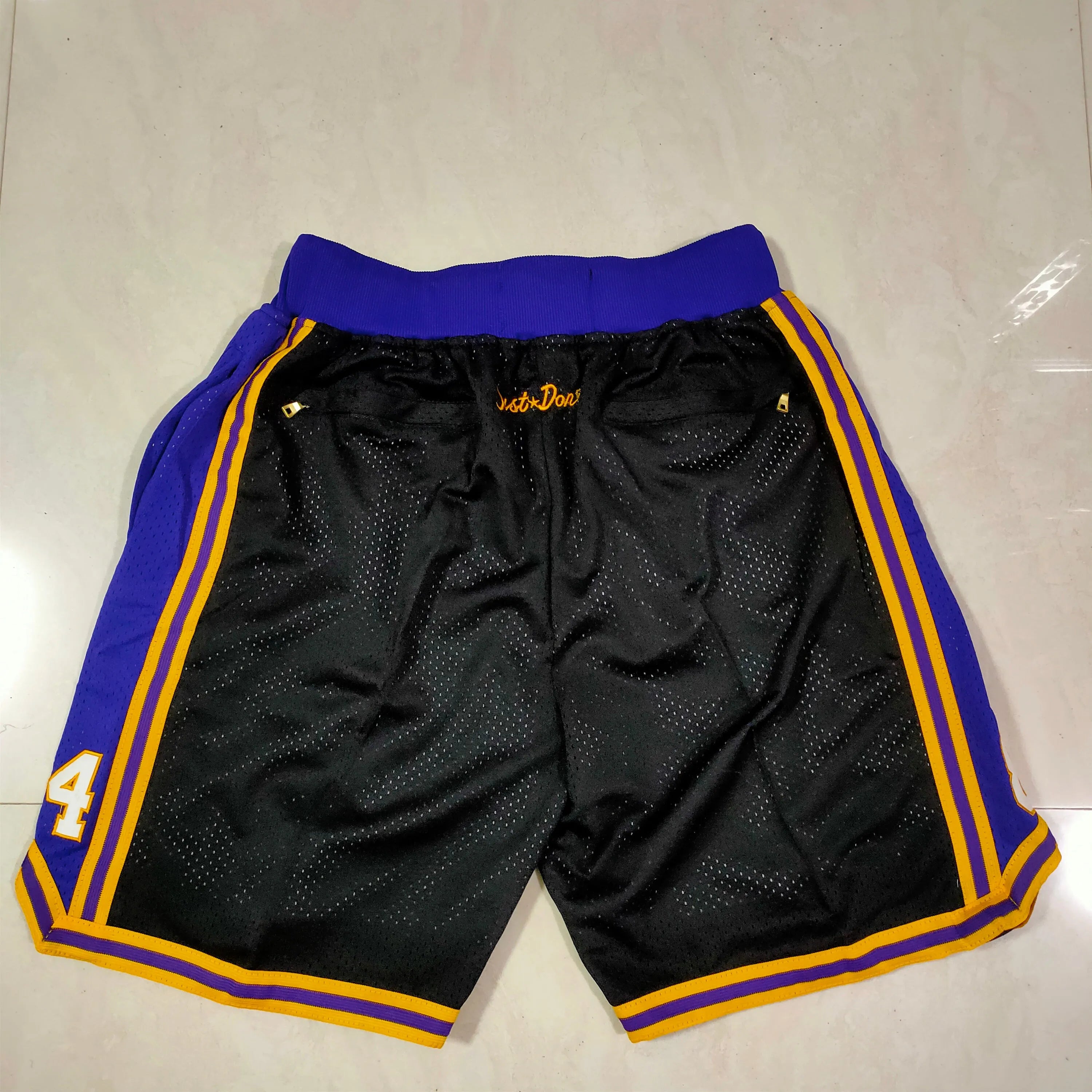 Los Angeles Lakers Mamba Black Gold 8-24 Pocket Pants
