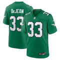Men's Philadelphia Eagles Cooper DeJean  Kelly Green Alternate Game Jersey
