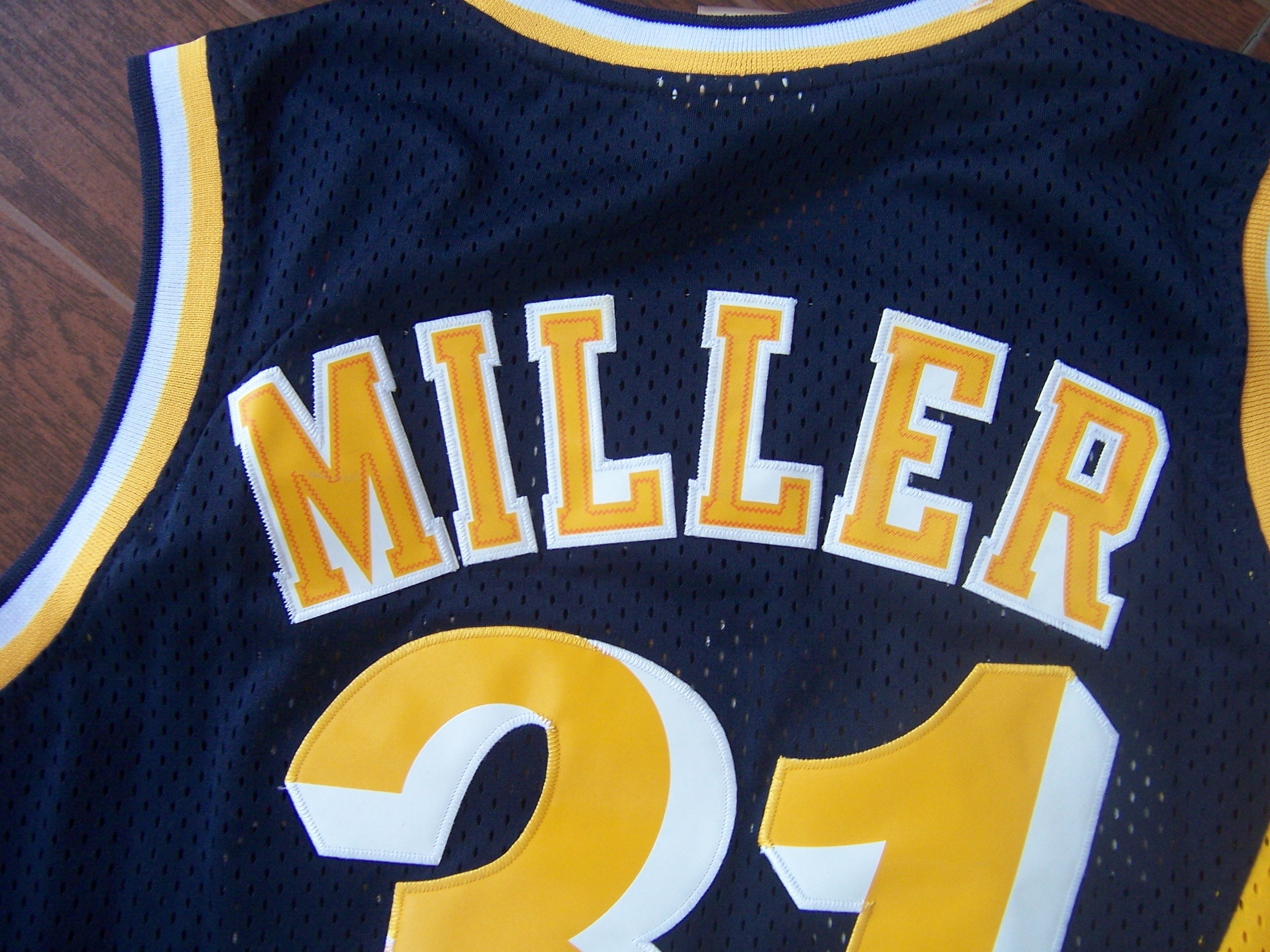 Reggie Miller #31 Indiana Pacers Swingman Embroidered Jersey