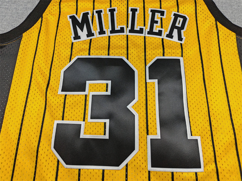 Indiana Pacers Reggie Miller #31 Throwback — Embroidered Jersey