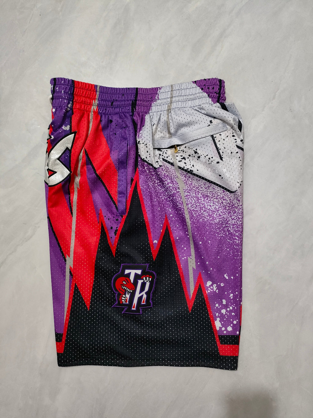 Toronto Raptors Purple Swingman Pocket Shorts