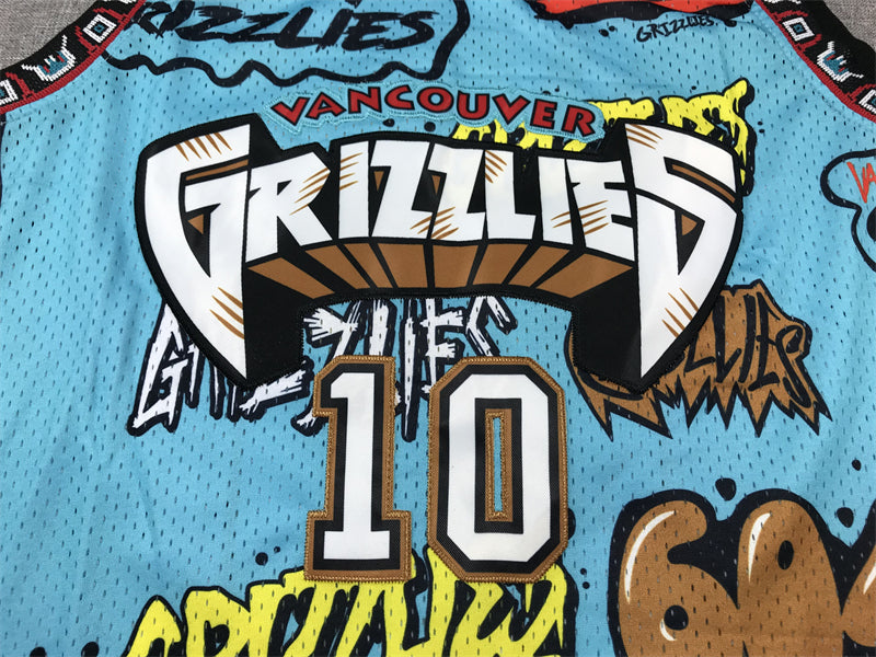 Memphis Grizzlies No. 10 BIBBY Graffiti