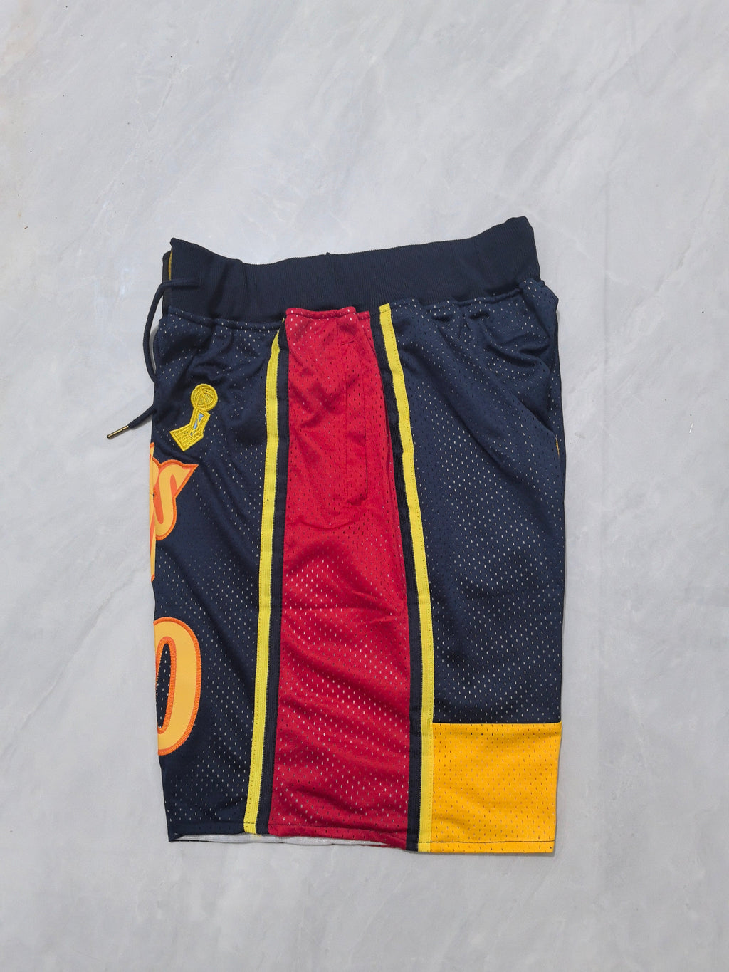 Golden State Warriors Deep Blue Retro Pocket Shorts