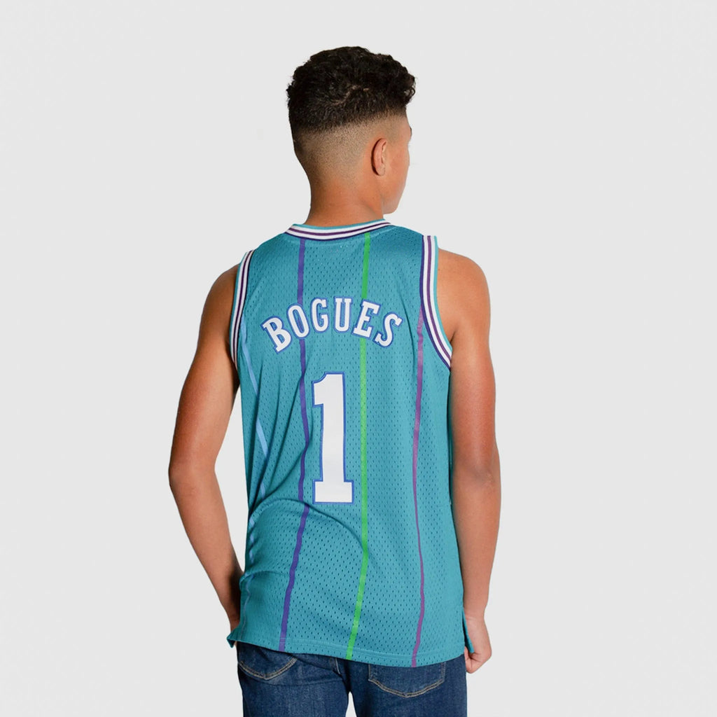 Muggsy Bogues Charlotte Hornets HWC Youth NBA Swingman Jersey