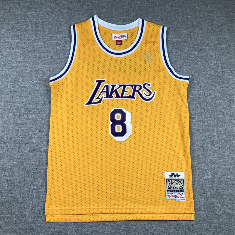 Youth Kobe Bryant Los Angeles Lakers #8 Embroidered  Jersey