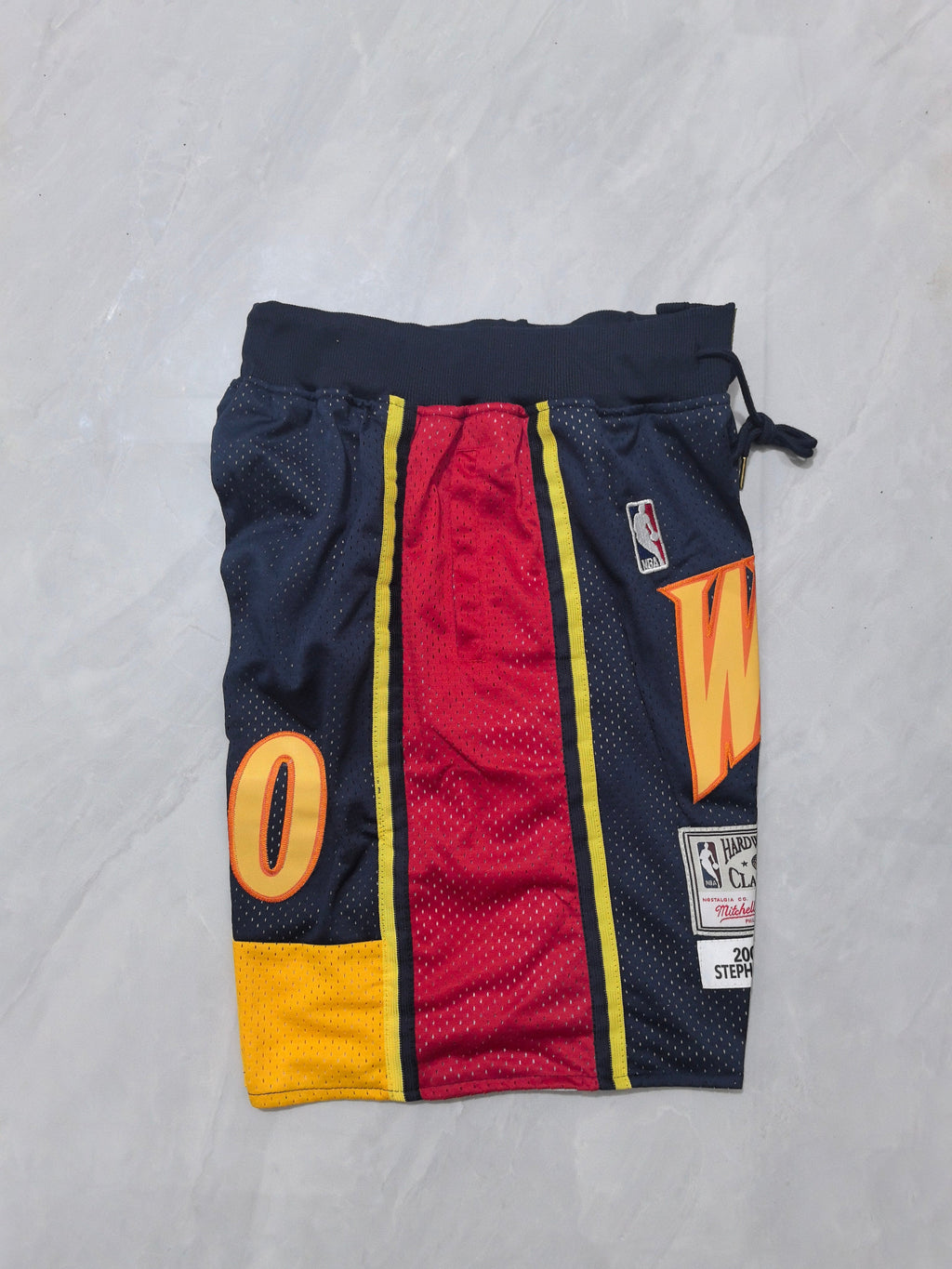 Golden State Warriors Deep Blue Retro Pocket Shorts