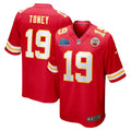 Kadarius Toney Kansas City Chiefs Super Bowl LVII Patch Game Jersey - Red