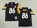 Mens Hines Ward#86 black Pittsburgh Steelers Vintage Throwback Jersey