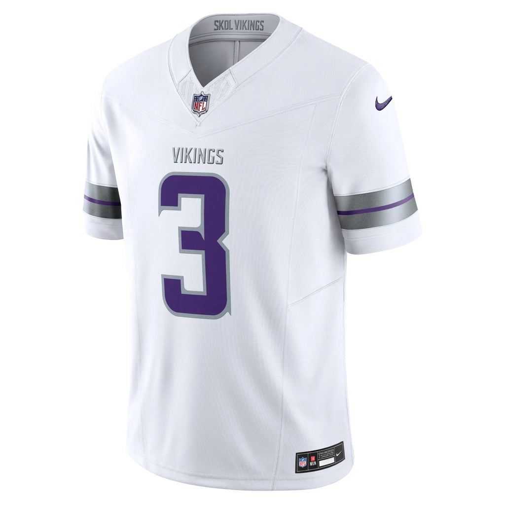 Jordan Addison Minnesota Vikings  Alternate Vapor F.U.S.E. Limited Jersey - White