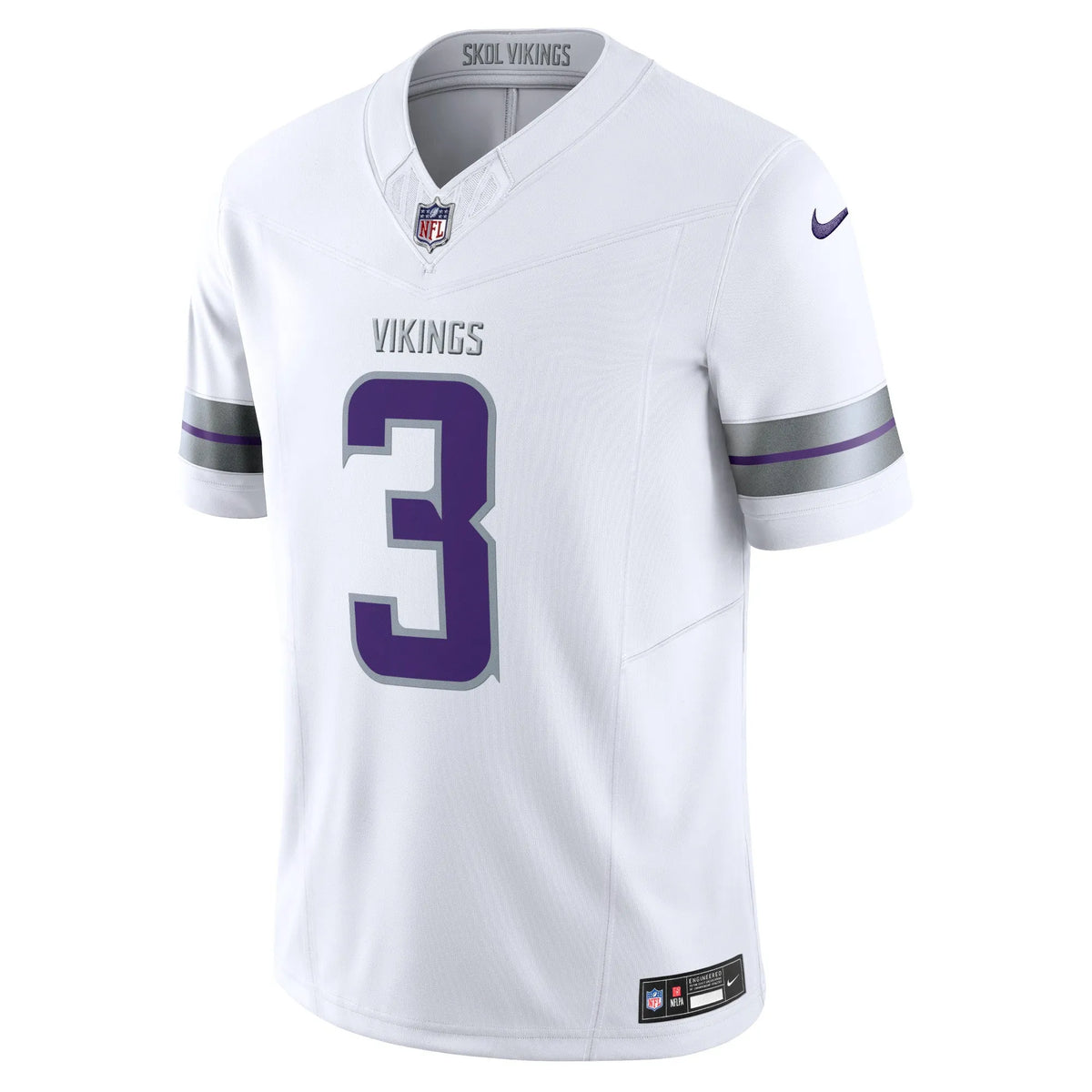 Jordan Addison Minnesota Vikings  Alternate Vapor F.U.S.E. Limited Jersey - White