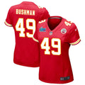 Matt Bushman Kansas City Chiefs Women's Super Bowl LVII Game Jersey - Red