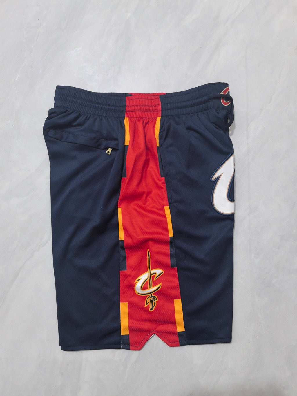 Cleveland Cavaliers 2026 Deep Blue Retro City Edition Pocketed Basketball Shorts