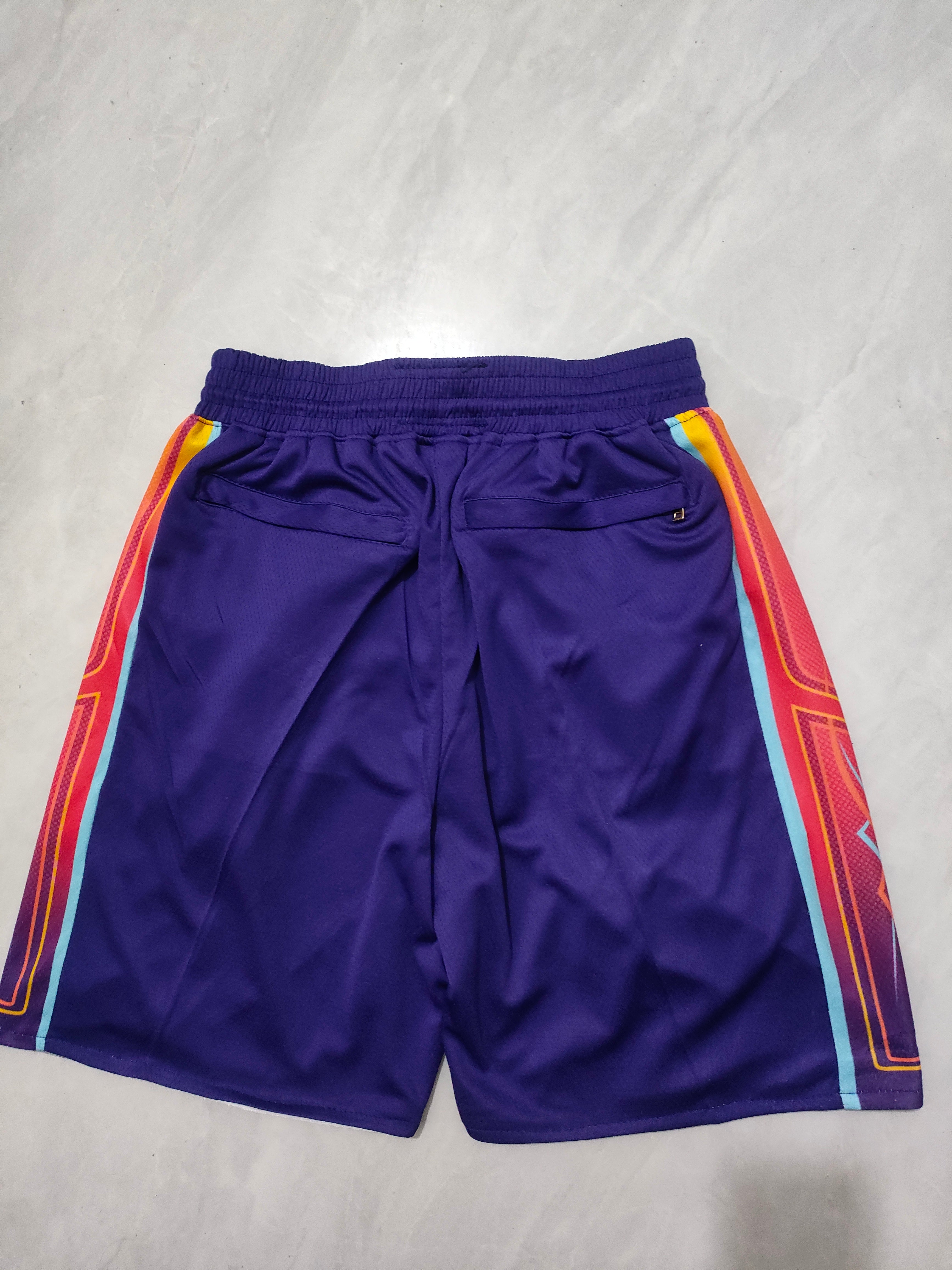 Phoenix Suns 2024 Purple City Edition Pocket Shorts