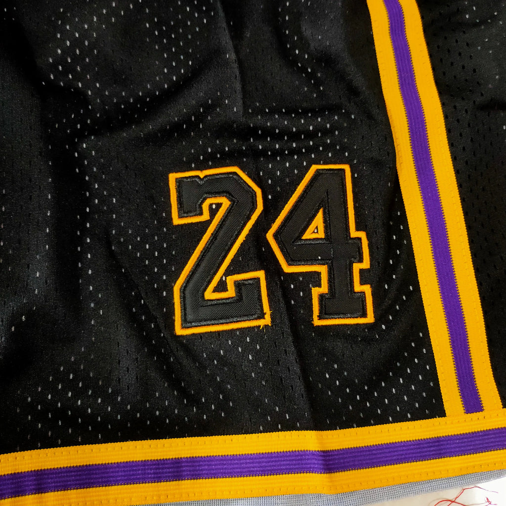 Los Angeles Lakers black K-pocket pants