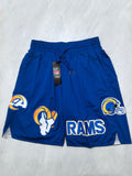 Los Angeles Rams Blue Pocket Shorts
