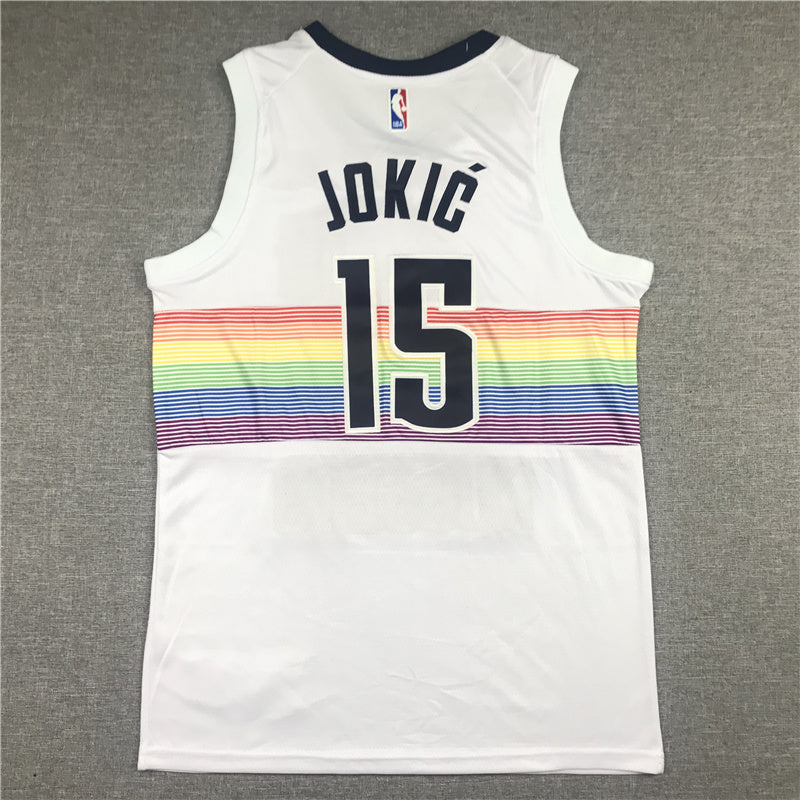 Denver Nuggets Nikola Jokic #15 City Edition - Embroidered Jersey