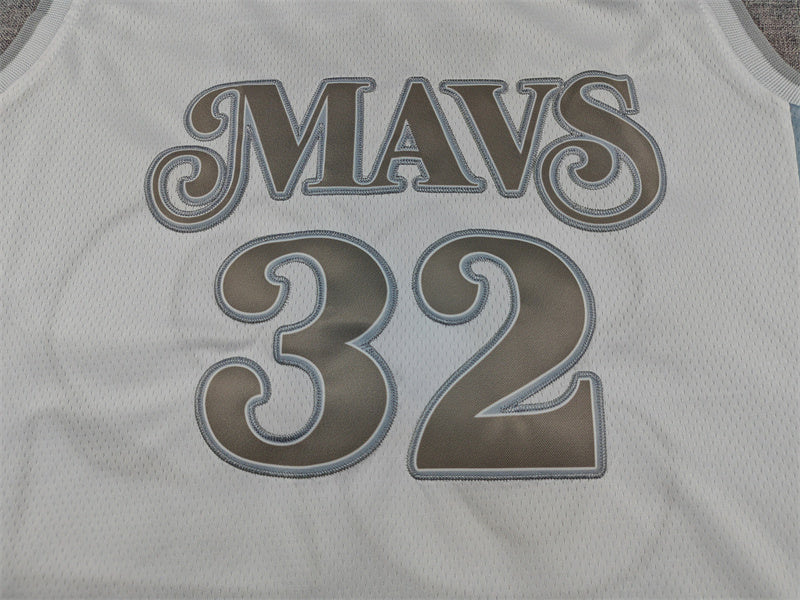 Dallas Mavericks Cooper Flagg #32 2025 City Edition Swingman Jersey — Embroidered