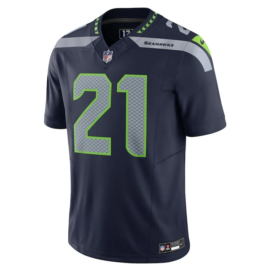 Devon Witherspoon #21 Seattle Seahawks Navy Vapor F.U.S.E. Limited Jersey