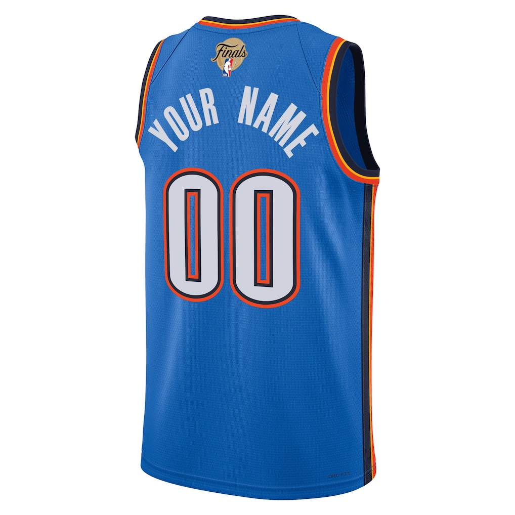 Custom Oklahoma City Thunder Jersey