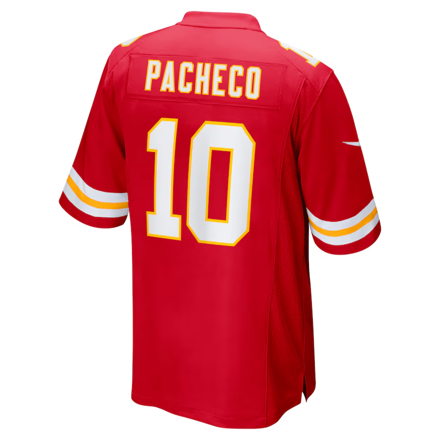 Men's Kansas City Chiefs Isiah Pacheco Nike Red Super Bowl LIX Game Jersey