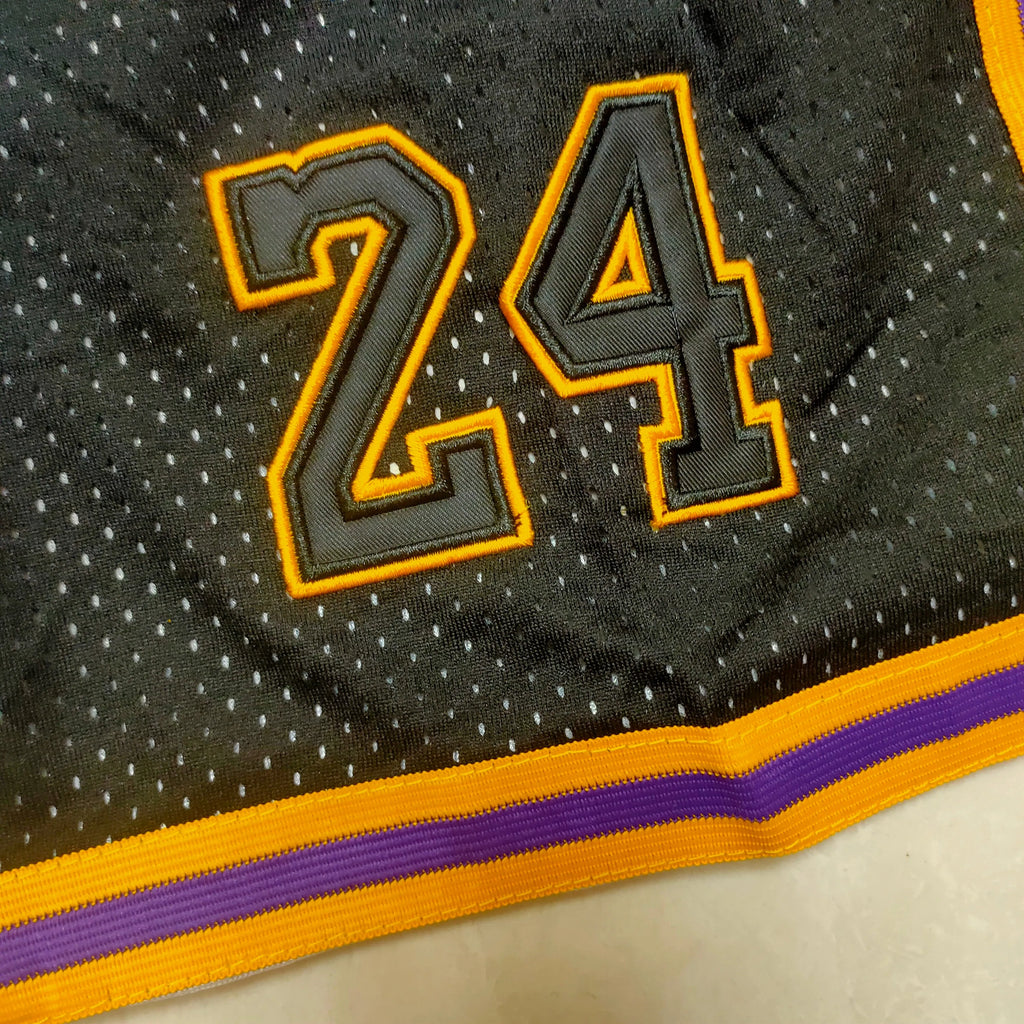 Los Angeles Lakers BOB8-24 black pocket pants